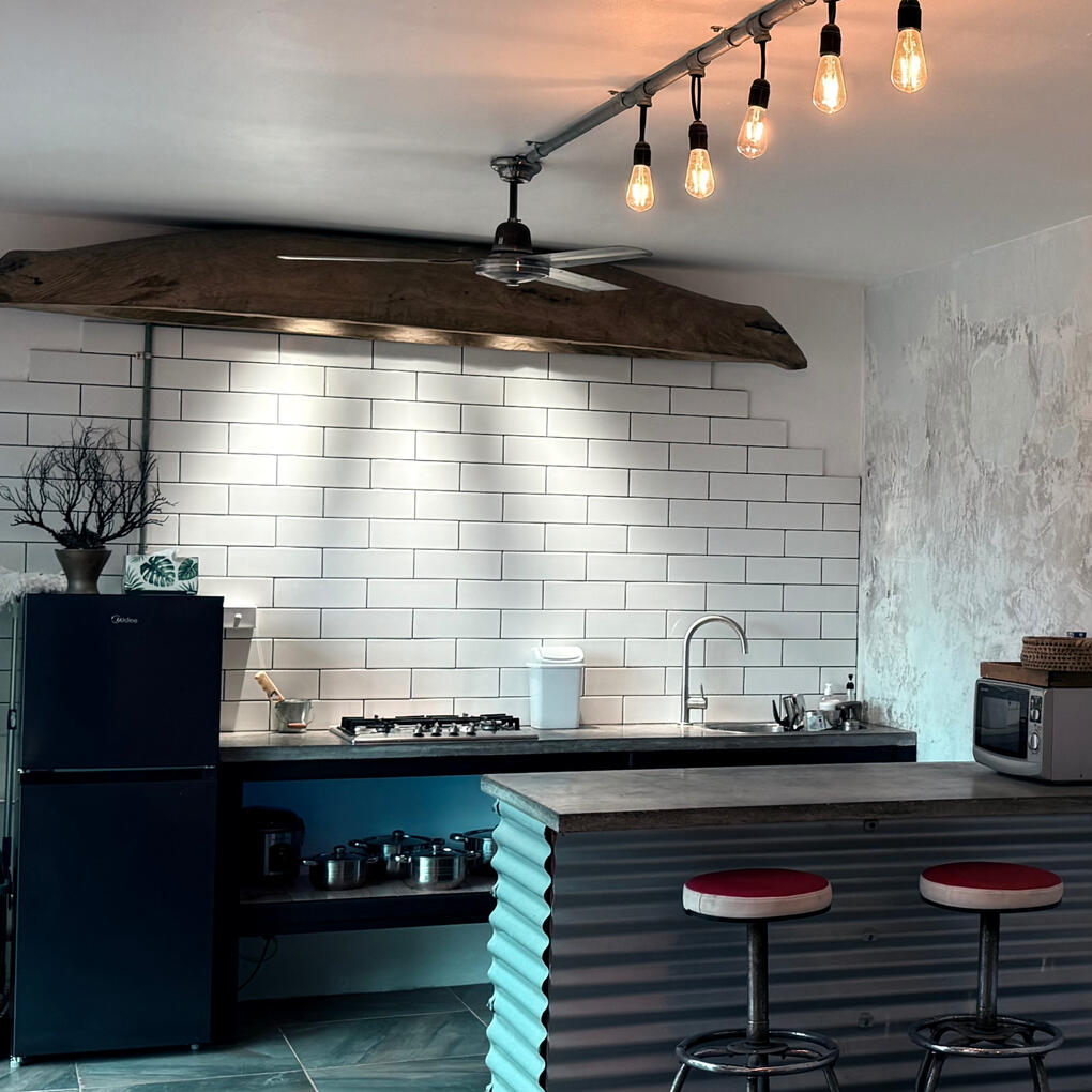 Uniquely styled ‘beach industrial’